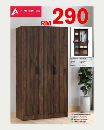WARDROBE 3 DOORS