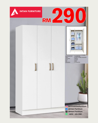 WARDROBE 3 DOORS