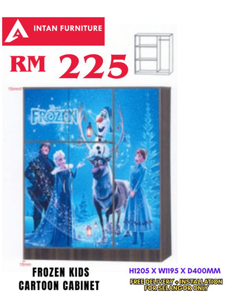 02_FROZEN KIDS CARTOON WARROBE