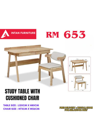 02_RUBBERWOOD STUDY TABLE