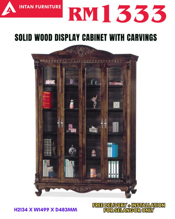 02_DISPLAY CABINET |  SOLID WOOD