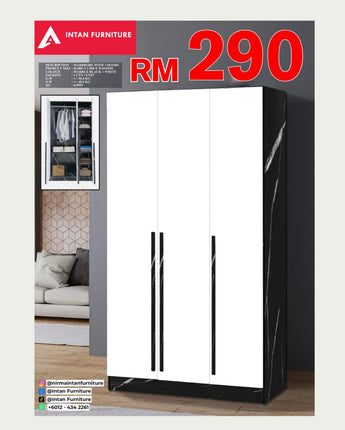 WARDROBE 3 DOORS
