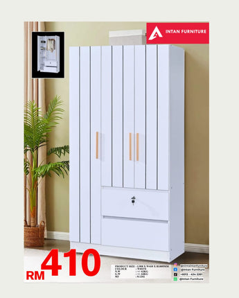 WARDROBE 3 DOORS