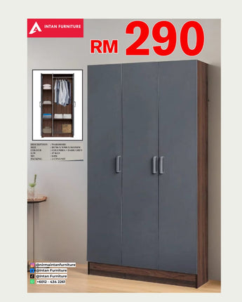 WARDROBE 3 DOORS