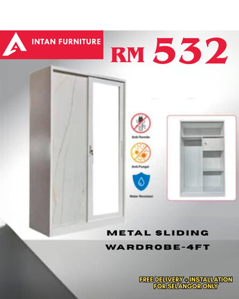 02_METAL SLIDING WARDROBE