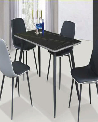 Intan Mirage (1+4 Ceramic Dining Table)