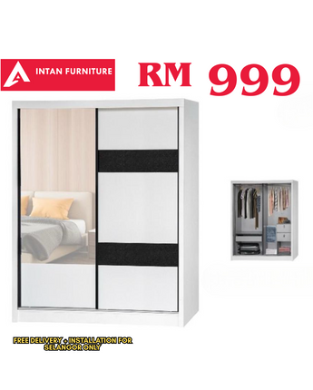 WARDROBE SLIDING + MIRROR