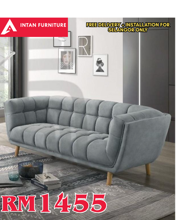 LOUNGE SOFA SET - 3 SEATER