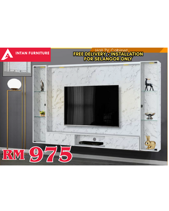 HANGING TV CABINET - 8FT