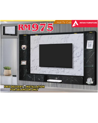 TV CABINET HANGING - 8FT