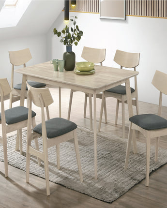 Intan Sublime (1+6 Wooden Dining set)