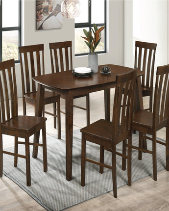 Intan Mist (1+6 Wooden Dining set)