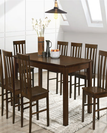 Intan Natural (1+8 Wooden Dining set)