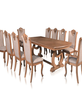 Intan Enchanted (1+10 Wooden Dining set)