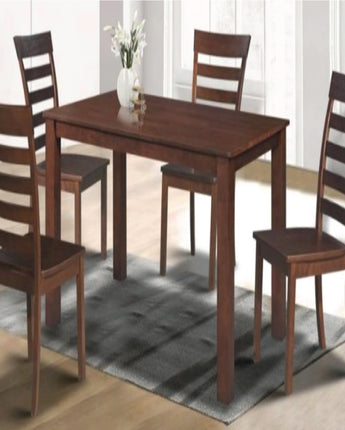 Intan Adora (1+4 Wooden Dining Table)